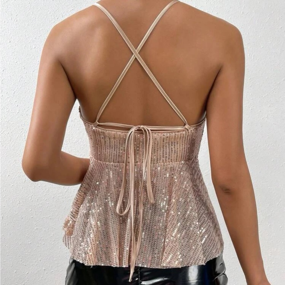 Sequins Cami Top ❤️ - Picture 3 of 3